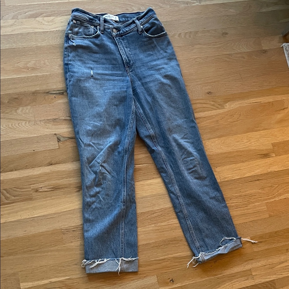 Abercrombie & Fitch 90s straight ultra high rise Jeans